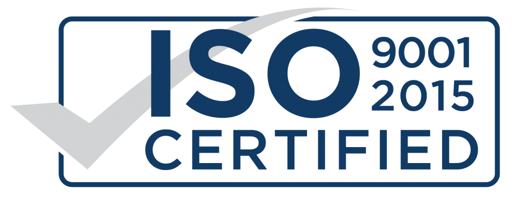 Announcement: We are now ISO 9001:2015 Certified!