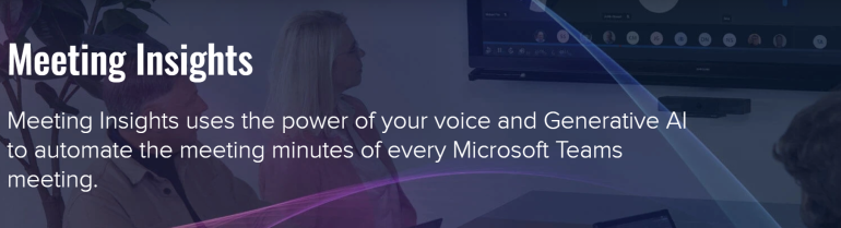 AI Tools for Note Taking – Explore Meeting Insights by Audiocodes